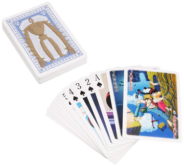 Studio Ghibli Ensky Via Bluefin Castle In The Sky Playing Cards - Official Merchandise
