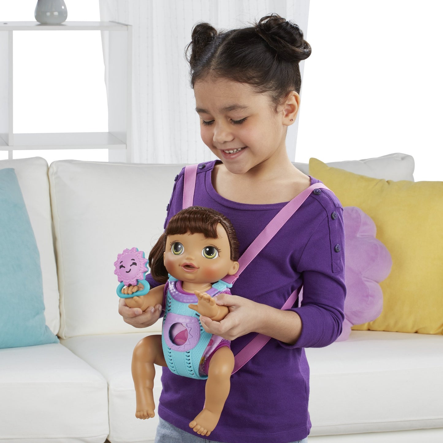 Baby Alive Baby Go Bye Bye (Brunette)