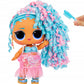 LOL Surprise Big Baby Hair Large 11 Splash Queen Doll w/ 14 Surprises Including Shareable Accessories & Blue Pink Hair & Dress,
