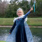 Aoiviss Snow Queen Princess Costumes For Girls Winter Warm Princess Dress Up For Halloween Christmas Cosplay Snow Party