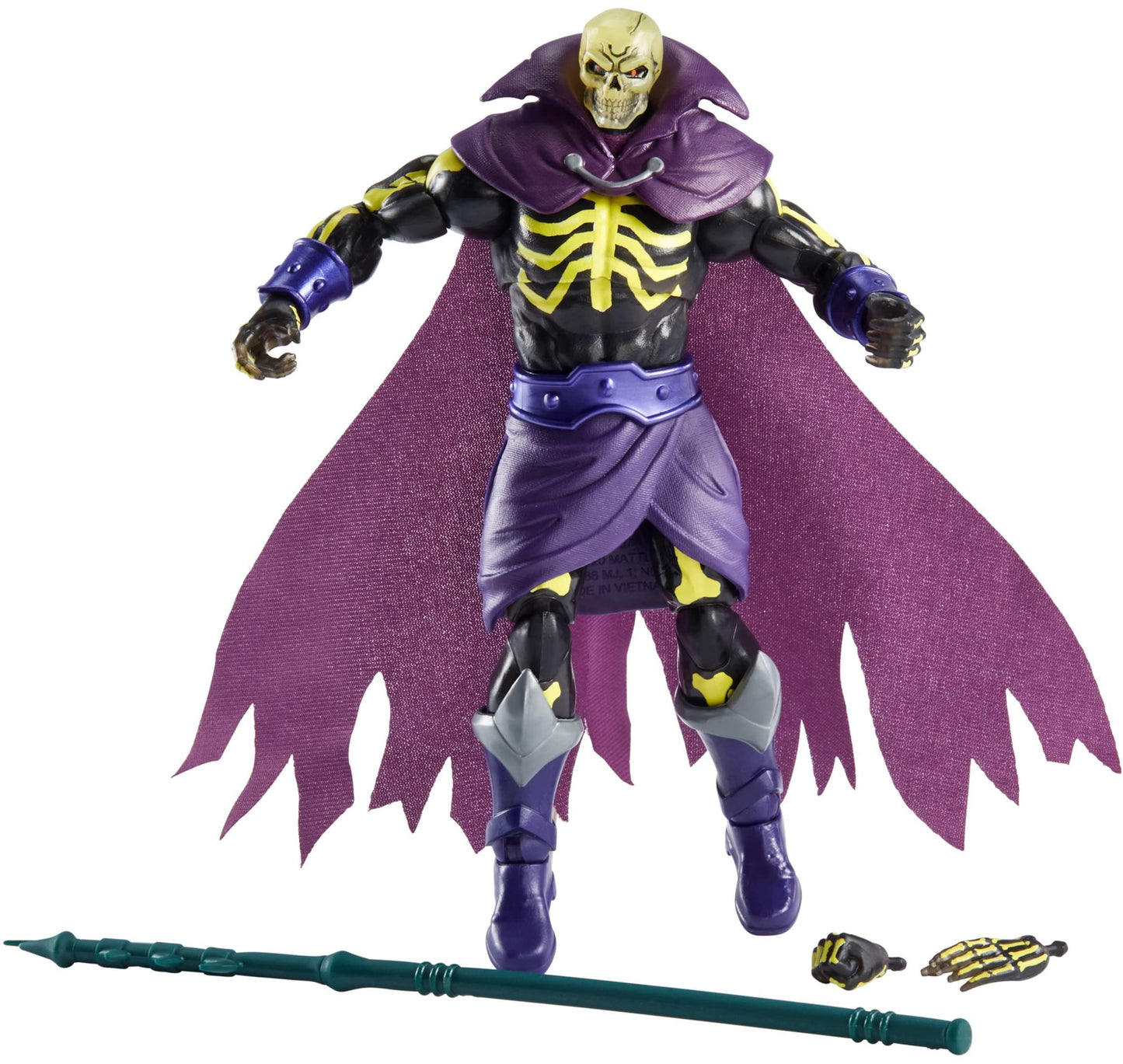 Masters Of The Universe Masterverse Scare Glow Action Figure With Glow-In-The-Dark Head & Accessories, 7-Inch Motu Collectible Gift For Fans 6 Years Old & Up