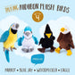 Audubon Plush Stuffed Birds | Audubon Stuffed Bird Set | Set Of 4 Talking Birds Toy | Plush Birds With Authentic Sound | Includes 4 Talking Birds