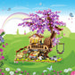 Sitodier Cherry Blossom Tree House Building Toy, 880Pcs Cherry Blossom Bonsai Building Set With Led Light For Girls Aged 6-14, Flowers House Construction Set For Kids 6 7 8 9 10 11 12+