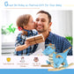 Qaba Kids Plush Ride-On Rocking Horse Toy Dinosaur Ride Rocking Chair With Realistic Sounds For18-36 Months, Blue