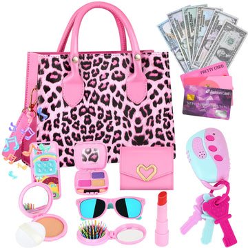 Giftinbox Play Toddler Girls Purse, Girl Toys Age 3-5 4-5 6-8, Kids Purse Toys For Girls, Birthday Gifts & Toys For 3 4 5 6 7 8+