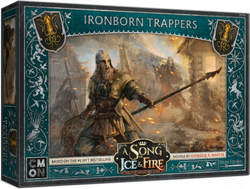 Cmon A Song Of Ice And Fire Tabletop Miniatures Ironborn Trappers Unit Box - Deadly Ambush Masters, Strategy Game For Adults, Ages 14+, 2+ Players, 45-60 Minute Playtime, Made By Cmon