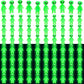 Croblissful 25 Pcs Mini Alien Figures Glow In The Dark Small Aliens Figurine For Halloween Party Favors Prank Alien Figure Rubbe