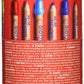 GIOTTO be-b Large Colouring Pencils Set, 10 Assorted Colours, Super Washable, Suitable for Ages 2+, Ideal for Children