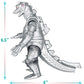Twcare Mechagodzilla Mecha Godzilla Vs. Kong Toy Action Figure, 1974 Movie Series Movable Joints King Of The Monsters Birthday Kid Gift, Travel Bag