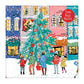 Galison Christmas Carolers 1000 Piece Jigsaw Puzzle, Christmas Puzzle With Festive Holiday Scene