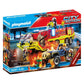 Playmobil Fire Engine With Truck
