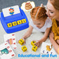 Hahagift Educational Toys For 3-5 Year Old Boy Girl Gifts, Matching Letter Learning Games Activities, Ideal Christmas Birthday Gift For Toddler Kids Age 3 4 5 6 7 Year Olds Boys Girls