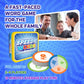 Foxmind Speedy Words Quick Word Game  On The Go Educational Kids and mature-themed Card Games  15 Minute Fun Card Games for 2 Players or More  Card Game for Family Night  Parties  and More