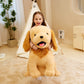 Ikasa Giant Golden Retriever Dog Stuffed Animal Plush Toy,23' Large Big Jumbo Puppy Soft Toys,Huge Size Cute Fluffy Plushy Fat Plushie,Gifts For Kid