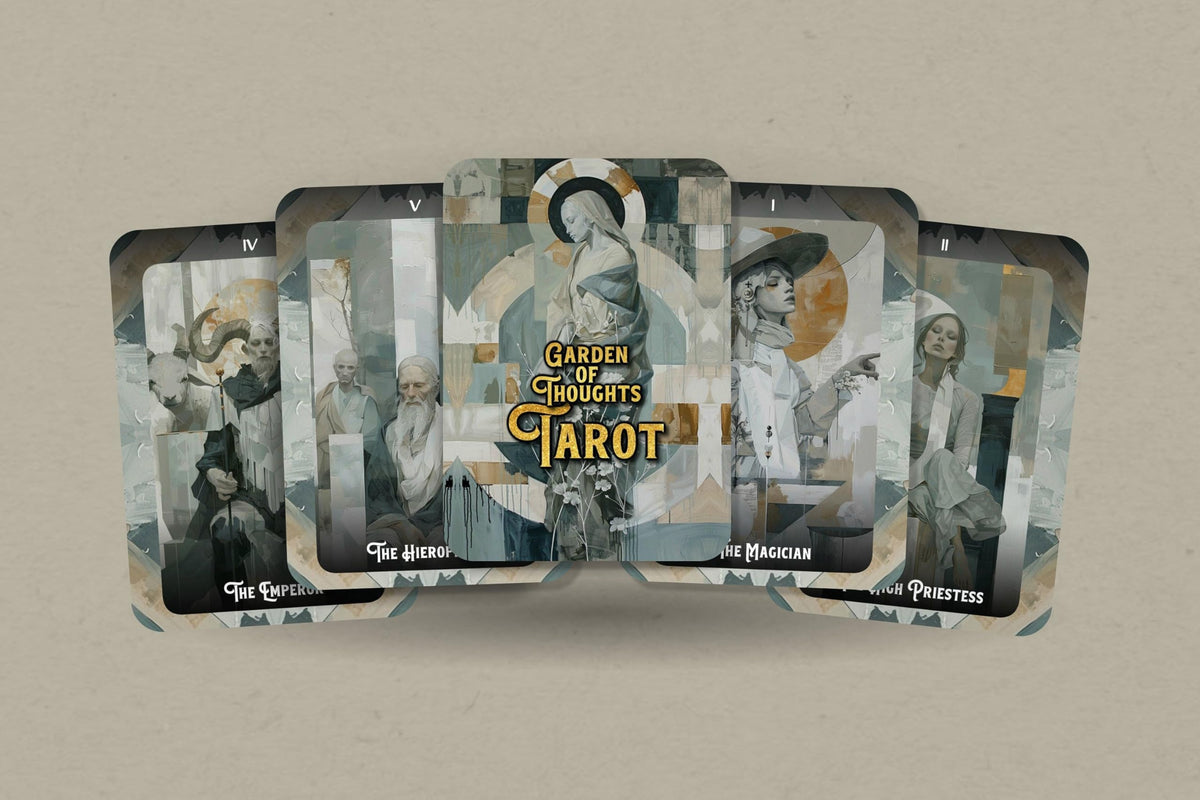 Ibiza Tarot The Garden Of Thoughts Tarot  78 Cards  Tarot Deck  Fortune Telling  Divination Tools