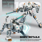 CSDCSD Animals Transforming Robot Toy - Deformation Tiger Action Figure, Portable Gift for Kids, White Tiger, Model CSD8177