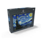 MyPuzzle The Starry Night 1889 by Vincent Van Gogh - enhanced 500 Piece Jigsaw Puzzle for mature-themeds