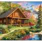 Masterpieces 1000 Piece Jigsaw Puzzle For Adults, Family, Or Youth - Mountain Retreat - 19.25''X26.75''