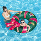 Swimline Inflatable Christmas Wreath Pool Ring, One Size, Multi-Color, Model 90092, Durable Material