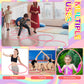 Shappy 6 Pcs Exercise Hoop Detachable Adjustable Plastic Toy Playground Toys Colored Hoop Circles for Teens Games Gymnastics Dog
