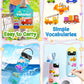 Benresive Reusable Sticker Books For Kids 2-4, Sticker Books For Toddlers 1-3, Toddler Sticker Book Age 2-4, Toddler Travel Toys Activities Crafts Gifts - Vehicle Sticker Book
