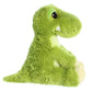 Aurora® Enchanting Dreamy Eyes™ T-Rex Stuffed Animal - Captivating Gaze - Whimsical Charm - Green 10 Inches