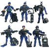 Baimiby Army Men Army Men Action Figure with  Military Soldier Playset SWAT Team Toy Birthday Gift Boy Age 4-7