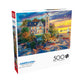 Buffalo Games - Dominic Davison - Rock Island Lighthouse - 500 Piece Jigsaw Puzzle For Adults -Challenging Puzzle Perfect For Game Nights - Finished Size Is 21.25 X 15.00