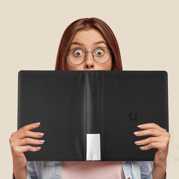 D DACCKIT Toploader Binder  Holds 288 Toploaders - 9-Pocket Top Loader Binder for 3 x 4 Rigid Card Holders for Trading Cards or Sports Cards(Model B Classic Black )