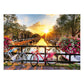 Sitimmger Puzzles For Adults 1000 Pieces Iron Bridge Landscape River Boat Challenging Jigsaw Puzzle Great Gift Family Fit Togeth
