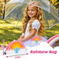 Unicorn Gifts For Girls 5 6 7 8 9 10-12 Years Old Valentine'S Day Gift, Kids Plush Unicorn Toys With Secret Diary Water Bottle Pop Rainbow Purse Ballpoint Pen, Birthday Gifts For Little Girls Teens