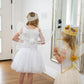 Little Adventures Shimmer Wings Costume Dress Up - Machine Washable Girl Pretend Play And Party Outfit (Silver)