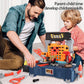 Deejoy Kids Tool Bench, Realistic and Electric Drill, Transformable Tool Set, Toddler Bench Pretend Play Learning Gift for Boys