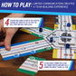 Calliope Mass Transit Cooperative Game - Fast-Paced Fun for 1-6 Players - Multicolor Cardstock - Model CLP141