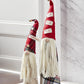 Mud Pie Christmas 2 Piece Set, Extra Large Gnome Sitters, Multi, Small 25' X 5' Dia | Large 30' X 6 1/2' Dia