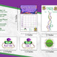 Mardi Gras Bunco Theme Set - Bunco Score Sheets - Masquerade Themed Bunco - Mardi Gras Scorecards - Tally Sheets - Ghost Player