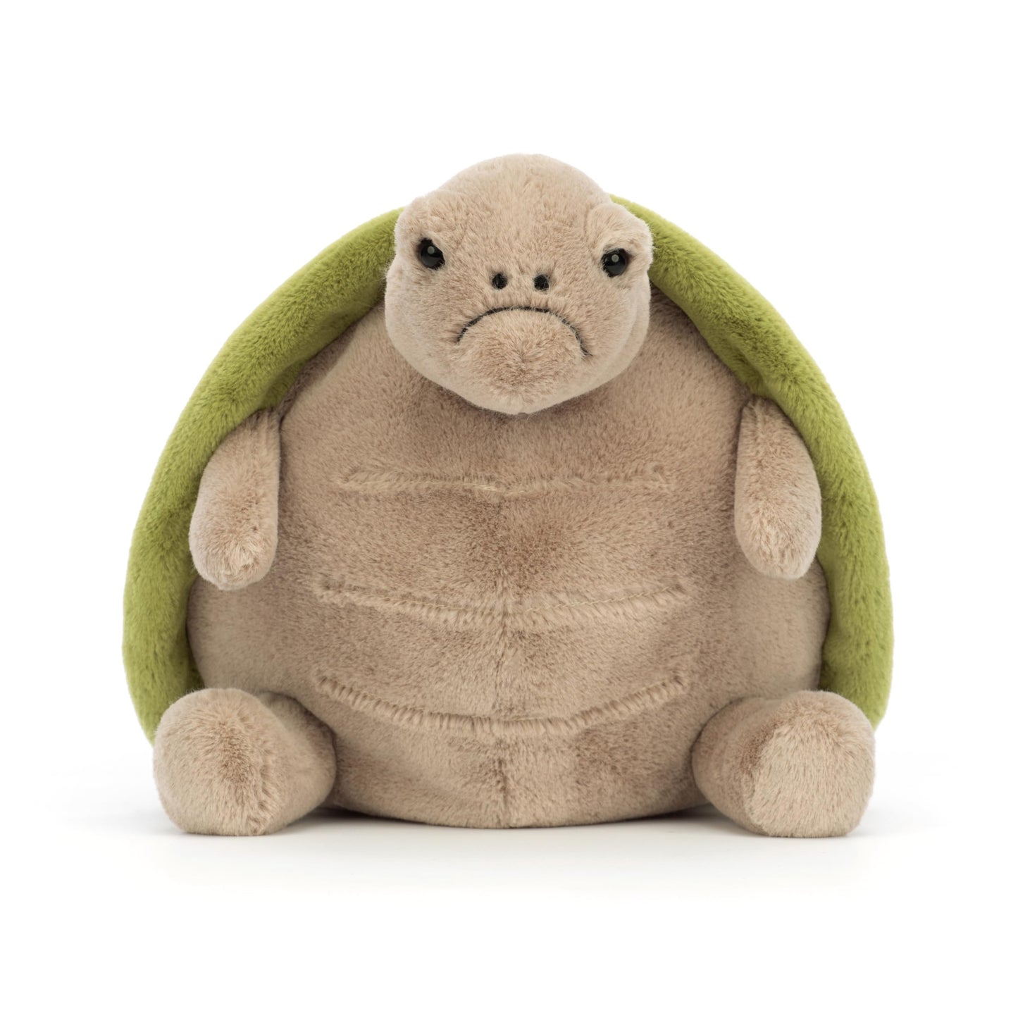 Jellycat Timmy Turtle Stuffed Animal Plush Toy, 11 Polyester Reptile, Model TIM3TUR, Classic Children's Gift