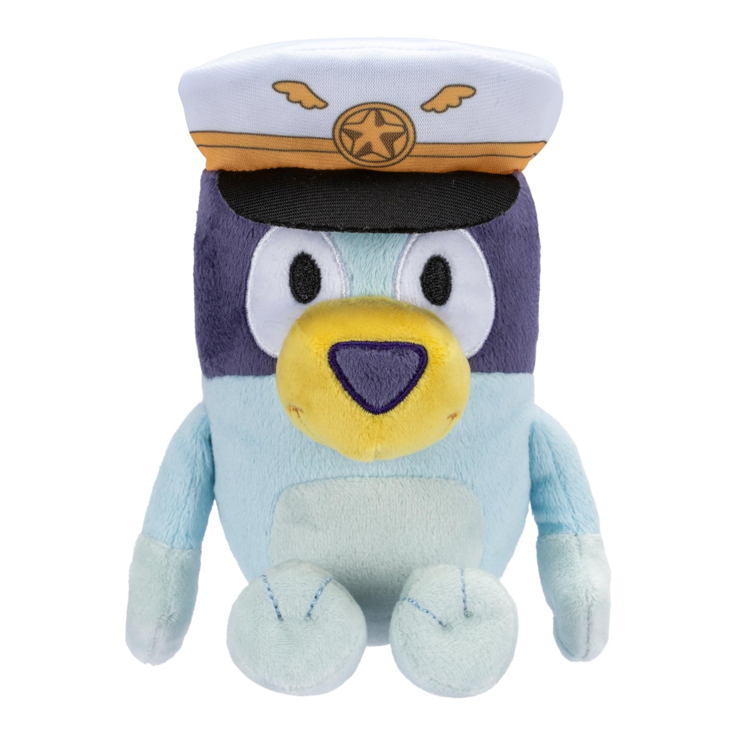 Bluey Friends Plush  limited availability 2pk Plush Toys Including Captain and Holiday game-style  Detailed Soft Plush Made  6.5-9 inch / 16-23 cm Tall