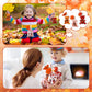 Poen 27 Pack Fall Mini Plush Bears With Maple Leaf Cards Set For Kids Classroom School Exchange Prize Gifts Fall Thanksgiving Gi