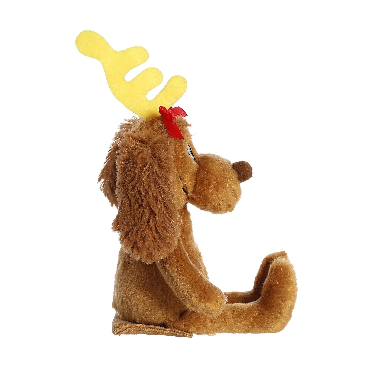 Aurora® Whimsical Dr. Seuss™ Shoulderkin™ Max Stuffed Animal - Magical Storytelling - Officially Licensed - Brown 7 Inches