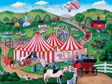 Masterpieces 300 Piece Ez Grip Jigsaw Puzzle - Jolly Time Circus - 18'X24'