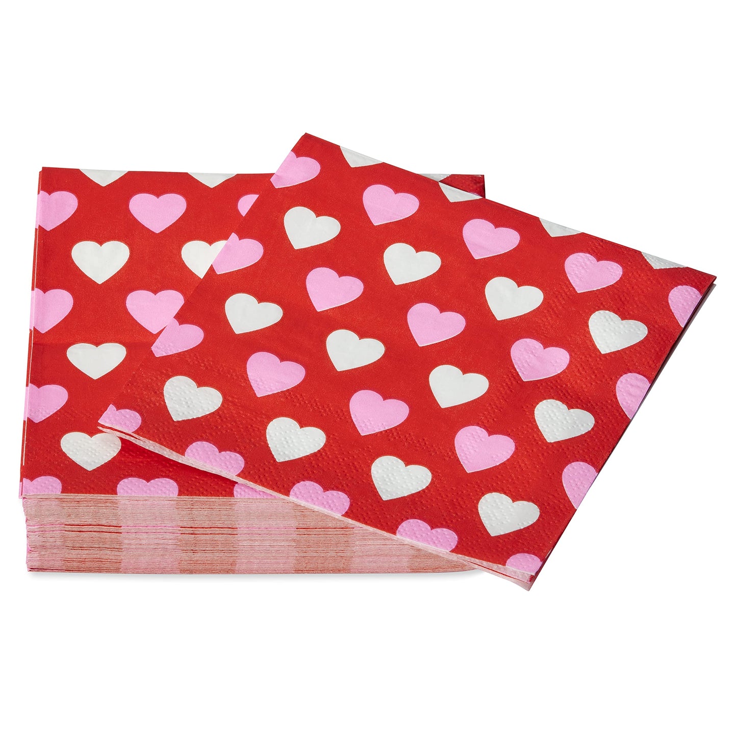 American Greetings 50-Count Valentines Day Party Supplies, Paper Napkins