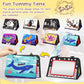 Urmywo Tummy Time Toy - Black And White High Contrast Baby Toys For Newborn - Baby Visual Stimulation Mirror - Montessori Sensory Crinkle Toy For Infant 0-3-6-12 Months - Easter Basket Stuffers Gift