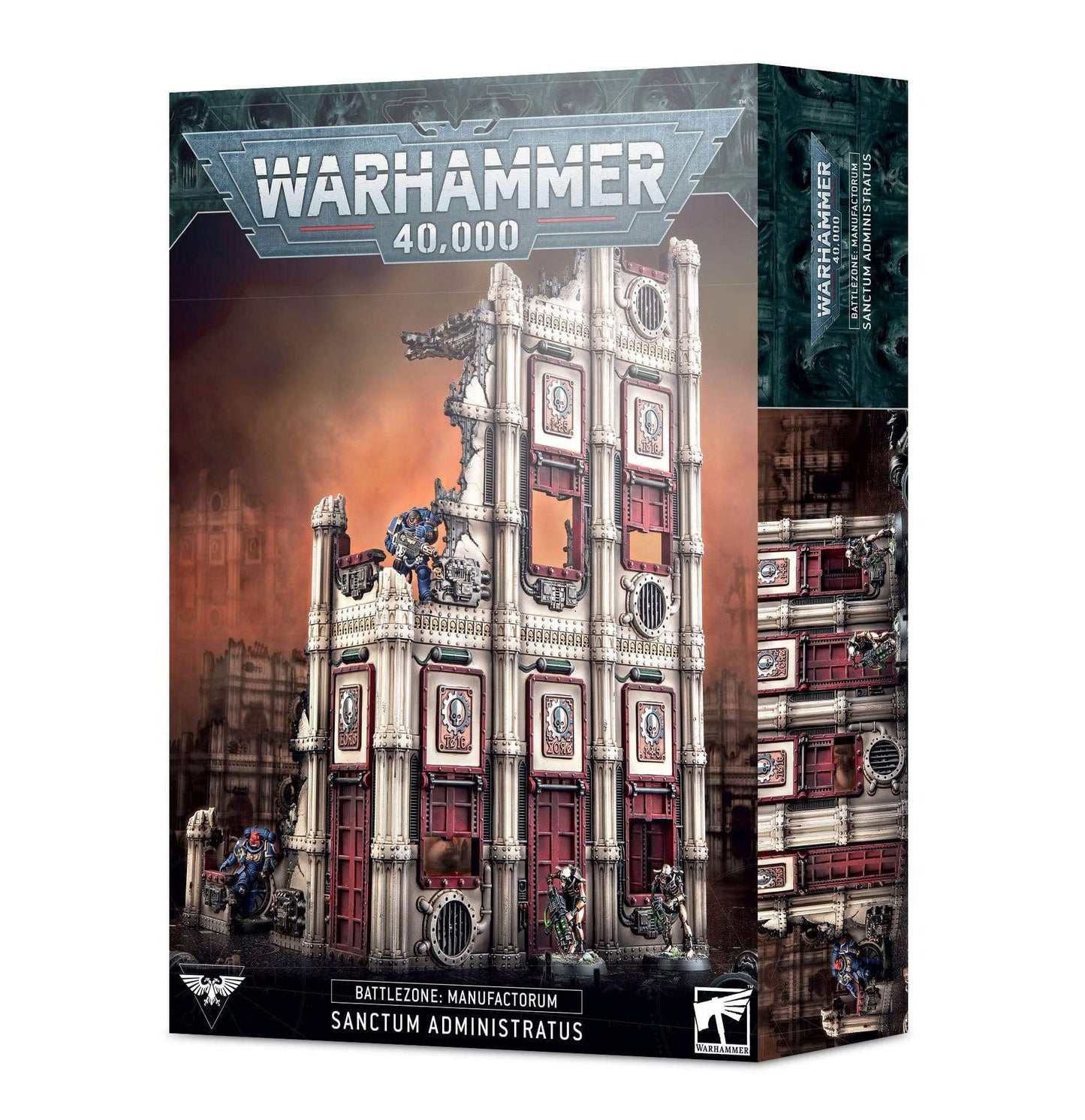Games Workshop Warhammer 40,000 Battlezone: Manufactorum Sanctum Administratus, Acrylic, 9.1 inches, Schwarz, Model 99120199076