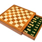 PALM ROYAL HANDICRAFTS 12 Inches Handmade Drawer Wooden Chess Board Set Made With Indian Rosewood | Inbuilt Storage Compatment F
