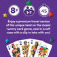 Five Crowns Travel Case Bundle, Cards, Scorecard Included - Card Game For Kids And Adults, Family Game Night, The Game Isn? Over