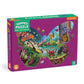 Mudpuppy Bugs & Butterflies 300 Piece Shaped Scene Puzzle Featuring Colorful and Fun Illustrations, Provides Hours of Puzzling F