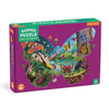 Mudpuppy Bugs & Butterflies 300 Piece Shaped Scene Puzzle Featuring Colorful and Fun Illustrations, Provides Hours of Puzzling F