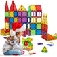 MAGBLOCK Magnetic Blocks - Magnetic Tiles Toys for Toddlers Kids Magnetic Building Blocks Preschool Magnet Set Magnetic Stem Toy