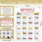 Hoolerry 30 Pcs Nature Scavenger Hunt For Kids Road Trip Game Car Scavenger Hunt Cards Travel Activities Camping Games Outdoor I